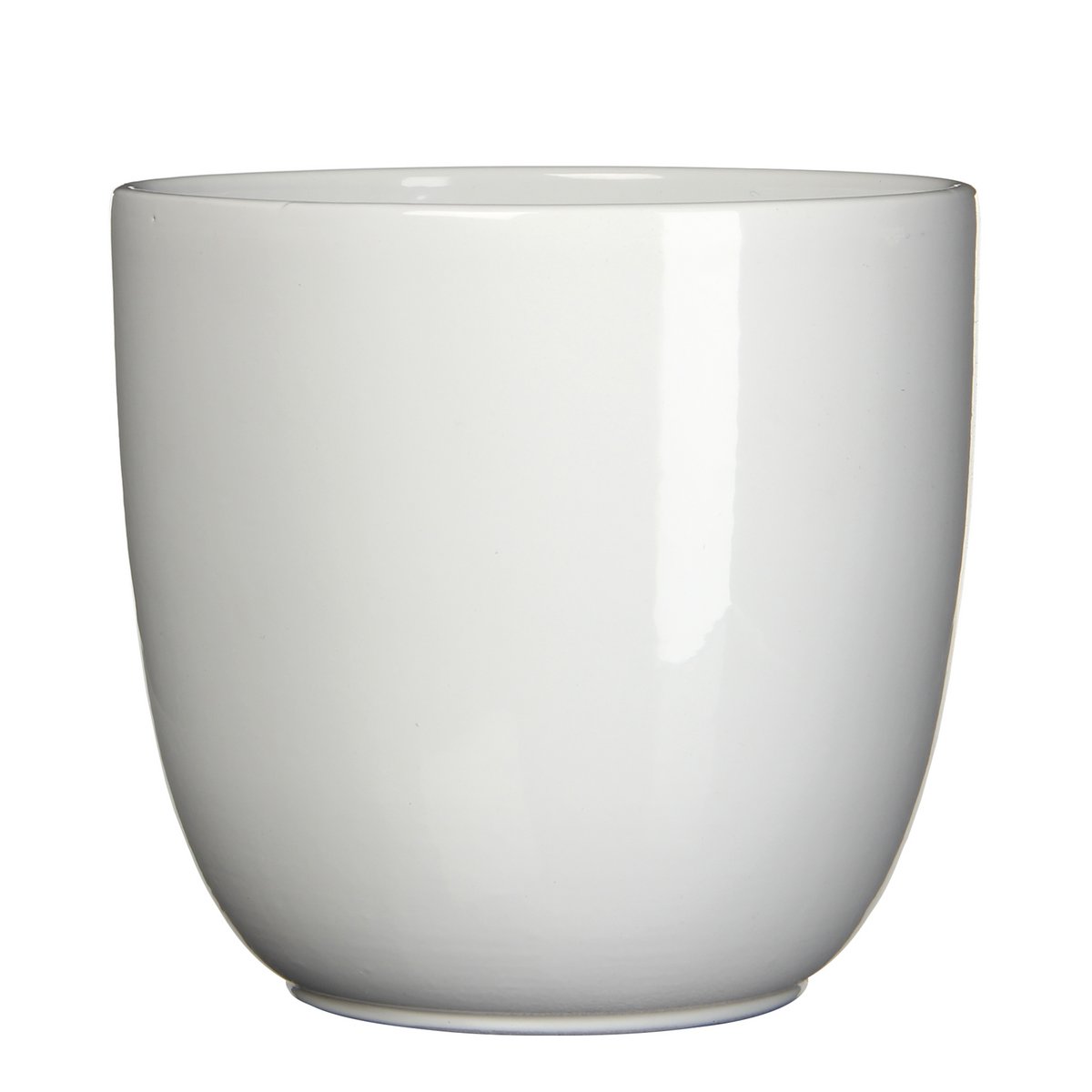 Tusca Bloempot - H32 x Ø35 cm - Wit