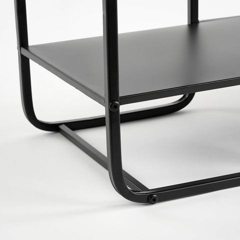 Jules Sidetable - L70 x B30 x H76 cm - Metaal - Zwart