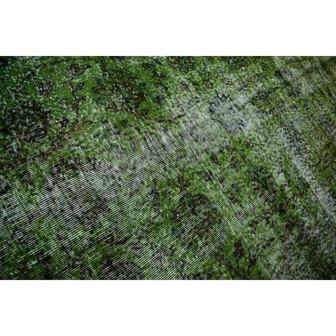 Groen vintage vloerkleed - 250x145 cm - HANDGEMAAKT