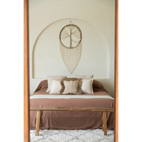 De Saint Tropez Kussenhoes - Naturel - 40x40