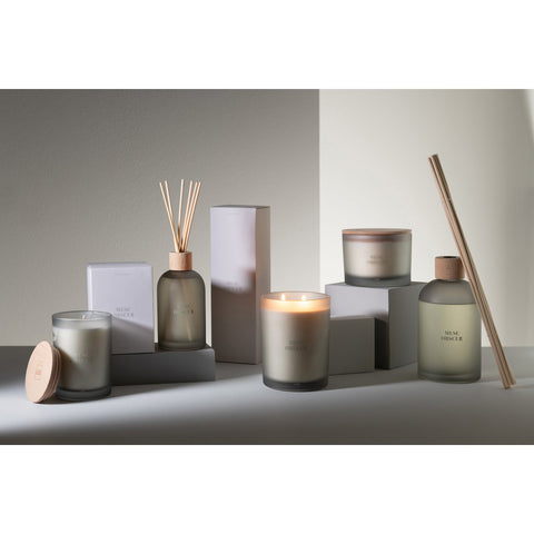 J-Line geurolie + stokjes - Essential Accords - Obscure Musk - blauw