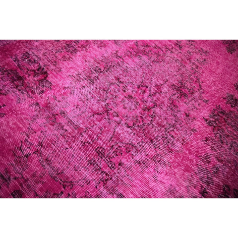 Roze vintage vloerkleed - 278x168 cm - HANDGEMAAKT