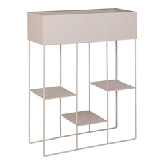 Rabo Plantenbak - Plantenbak, staal, 3 planken, zand, 25x60x80 cm