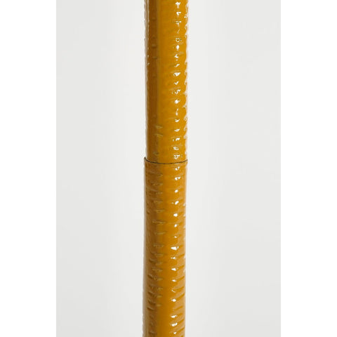 Colin Bijzettafel - H68 x Ø24 cm - Gerecycled Aluminium - 100% FSC - Bruin