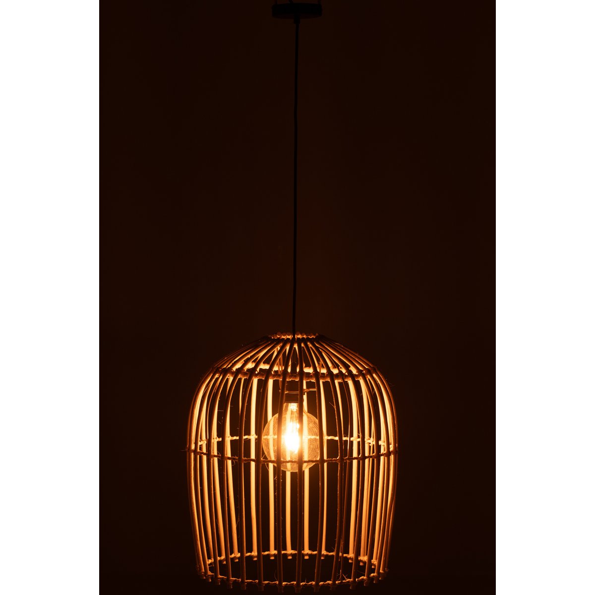 J-Line Hanglamp Wie Rotan Naturel