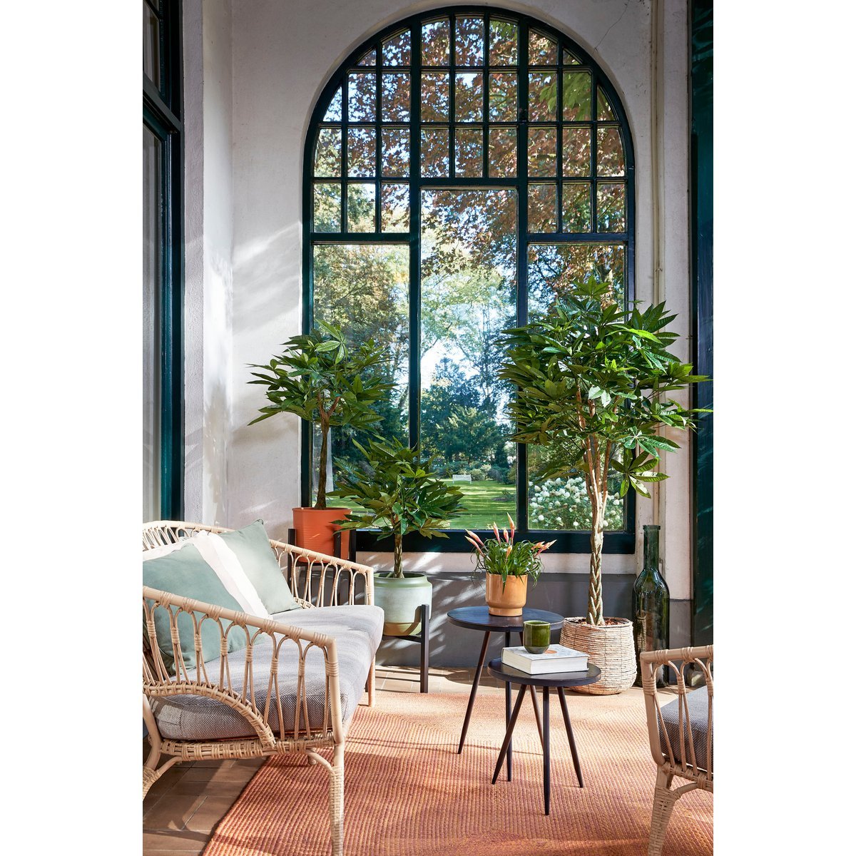 Pachira Kunstplant - H60 x Ø60 cm - Groen