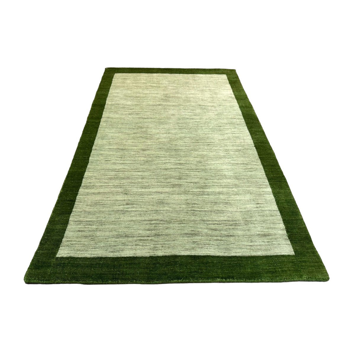 Groen Gabbeh vloerkleed - 150x90 cm - HANDGEMAAKT