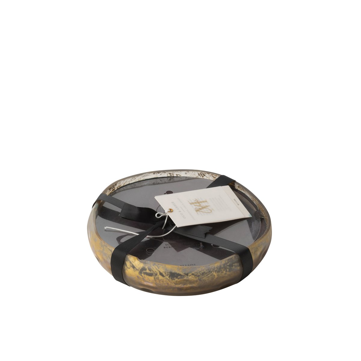J-Line Geurkaars M-Chic Glas Goud/Zwart Medium-20U