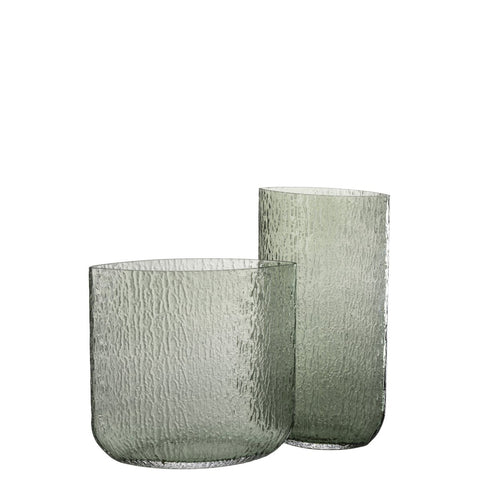 J-Line Vaas Mila Hoog Glas Groen