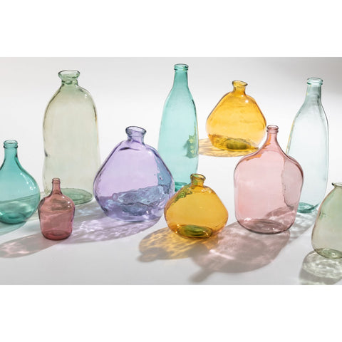 J-Line vaas Lissabon - glas - aqua - large