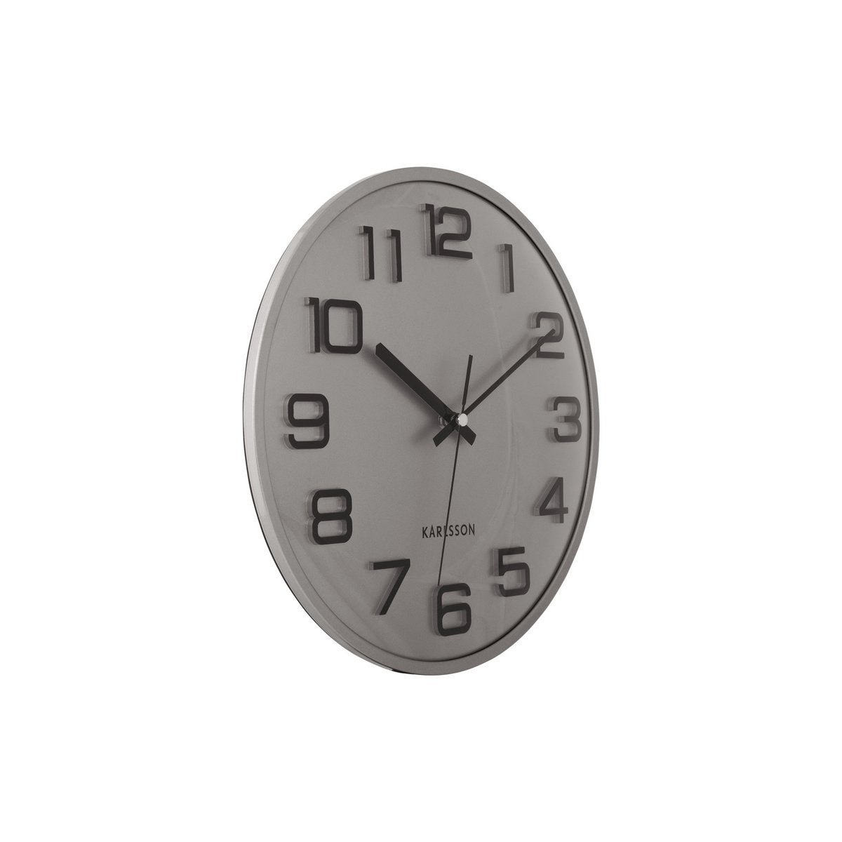 Wandklok 3D-nummers