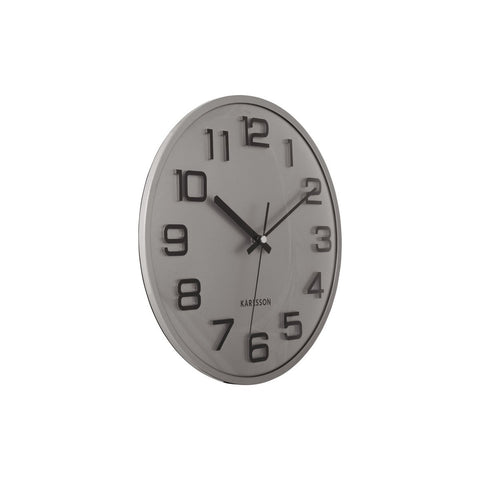 Wandklok 3D-nummers