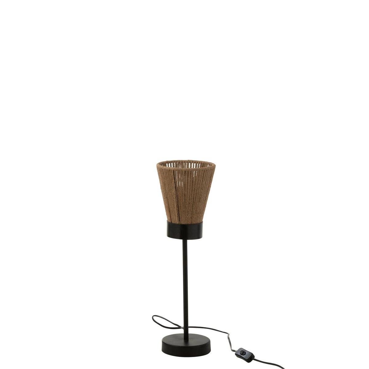 J-Line staanlamp Luna - jute - beige - small