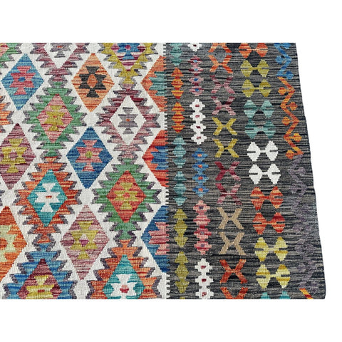 XL Kleurrijke kelim - 340x250 cm - HANDGEMAAKT Copy