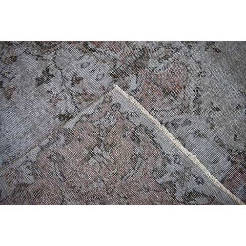 Grijs vintage vloerkleed - 284x178 cm - HANDGEMAAKT