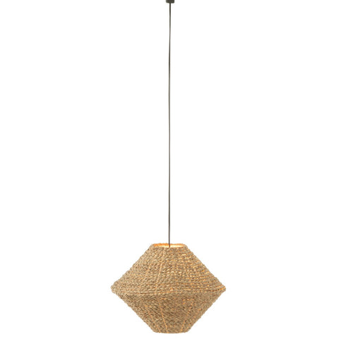 J-Line hanglamp Ufo - zeegras - naturel - small