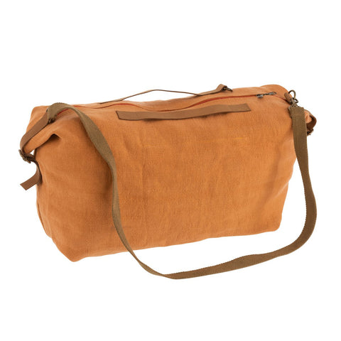 J-Line Strandtas Gewassen Jute Oranje