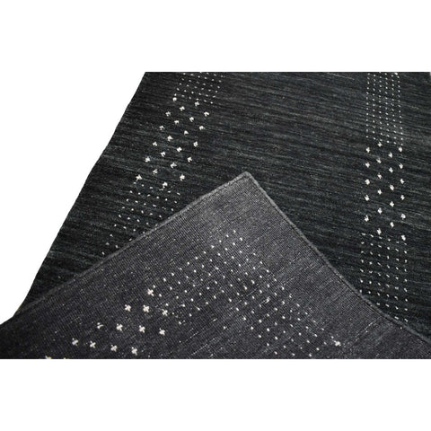 Zwarte Gabbeh loper - 200x75 cm - HANDGEMAAKT - HANDGEMAAKT