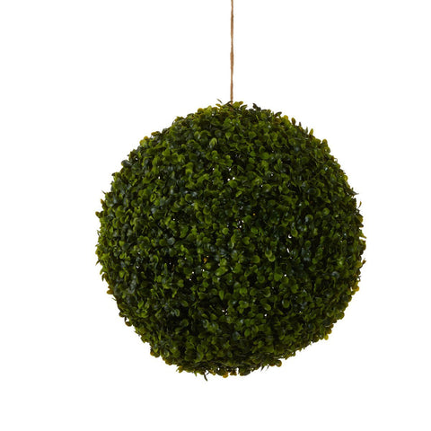 Buxus Bol Kunstplant voor Buiten Hangend - Ø38 cm - Groen