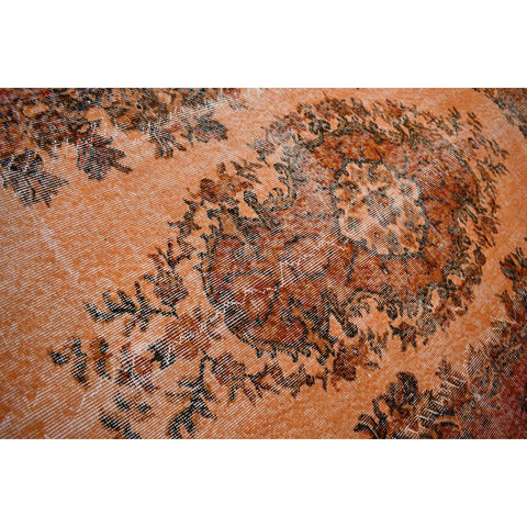 Vintage vloerkleed oranje - 274x167 cm - HANDGEMAAKT
