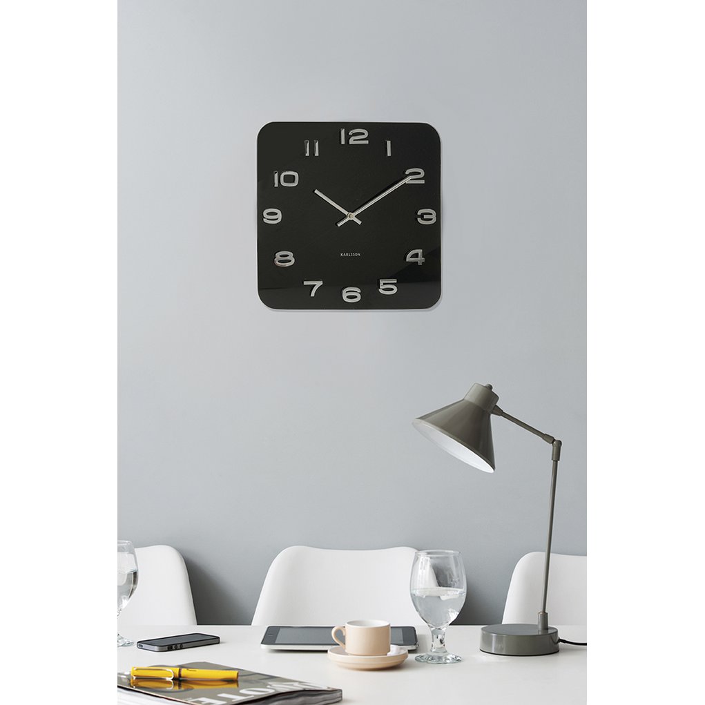 Wandklok Vintage Vierkant