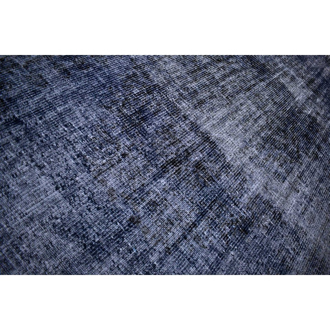 Blauw vintage vloerkleed - 267x156 cm - HANDGEMAAKT