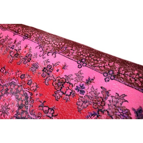 Roze vintage vloerkleed - 293x175 cm - HANDGEMAAKT Copy