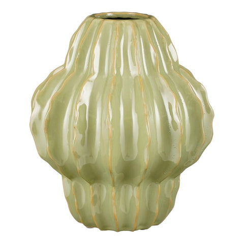 Altea Vaas - H28 x Ø25 cm - Keramiek - Lichtgroen