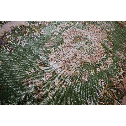Boho vintage vloerkleed - 265x166 cm - HANDGEMAAKT