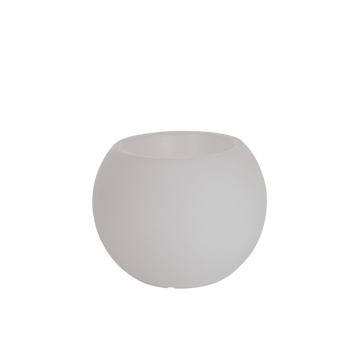 J-Line lamp Bloempot - kusntstof - mix - LED - tuinverlichting
