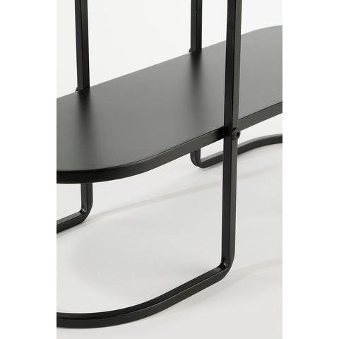 Cordoba Plantentafel - L58 x B20 x H50 cm - Metaal - Zwart
