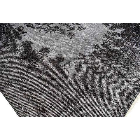 Grijs vintage vloerkleed - 206x110 cm - HANDGEMAAKT