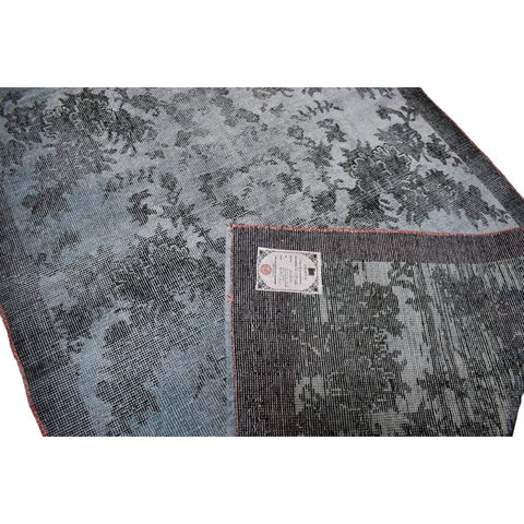 Grijs vintage vloerkleed - 202x102 cm - HANDGEMAAKT