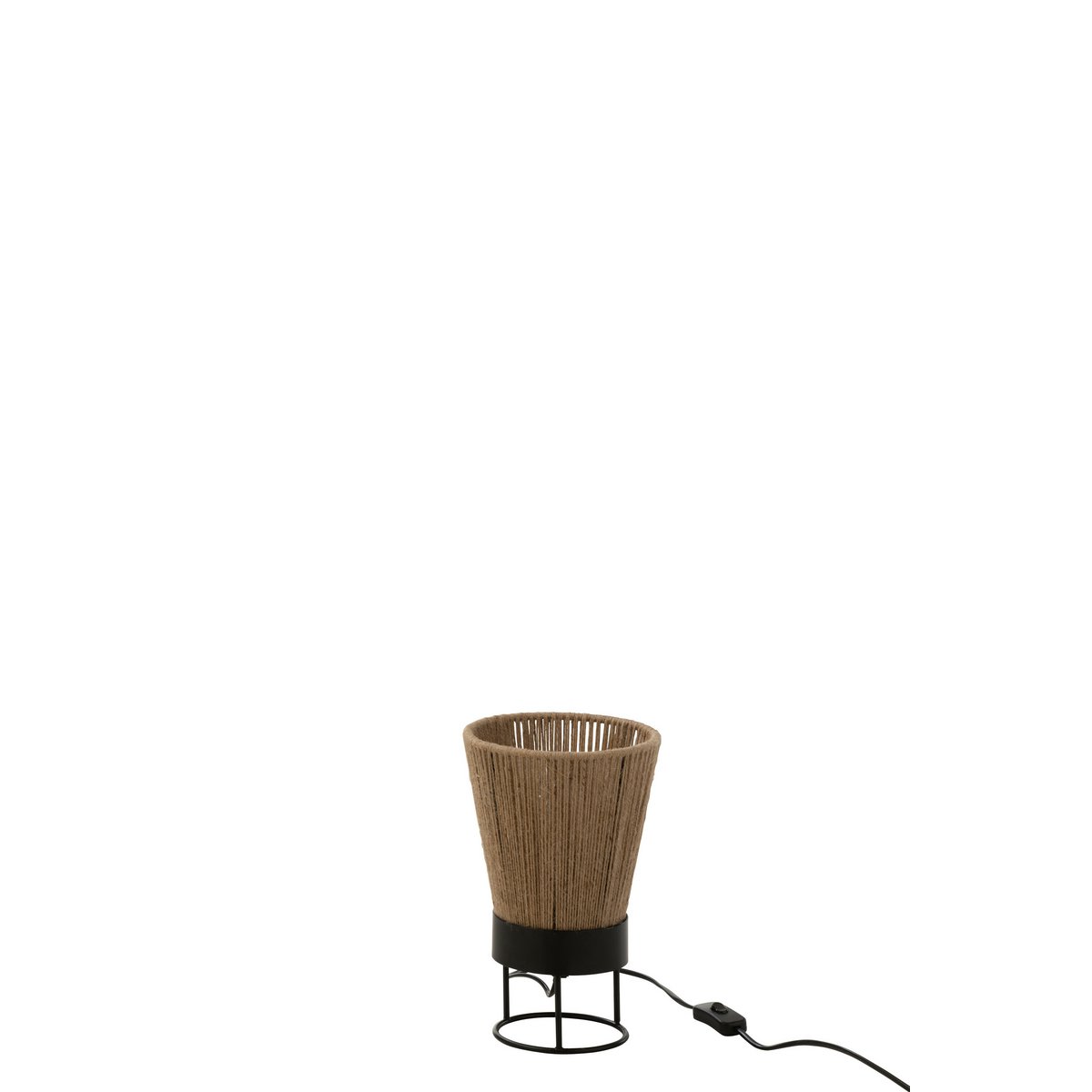 J-Line tafellamp Nina - jute - beige