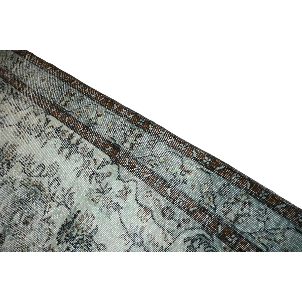 Boho vintage vloerkleed - 270x172 cm - HANDGEMAAKT