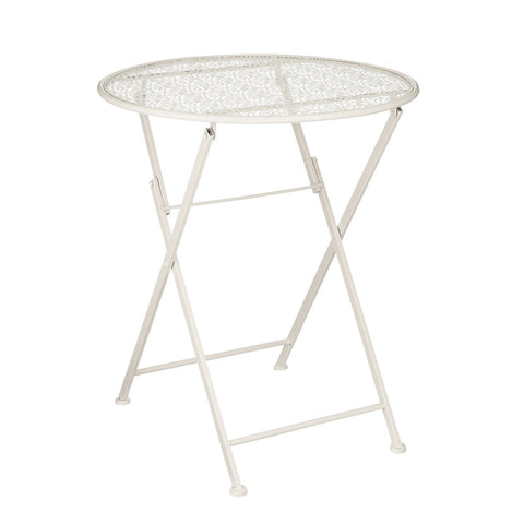 Tierra Bistrotafel - H70 x Ø60 cm - Metaal - Beige