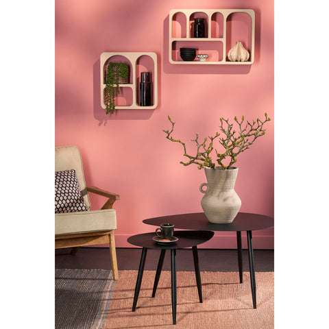 Frati Wandkast - L60 x B15 x H38 cm - FSC 100% - Off White