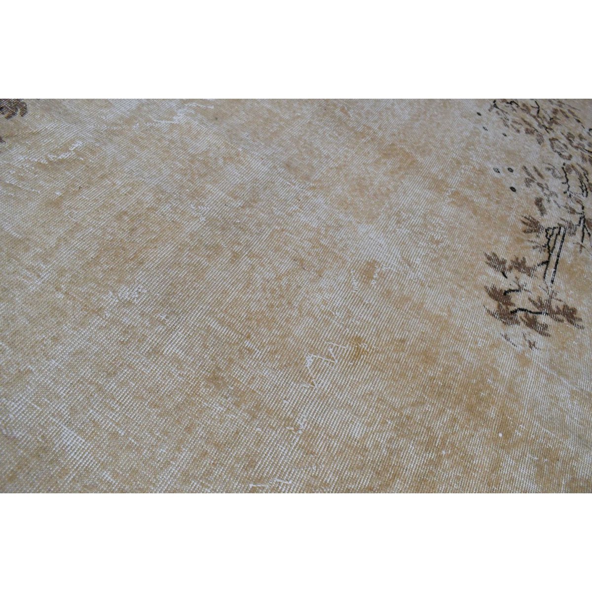 Beige vintage vloerkleed - 280x165 cm - HANDGEMAAKT