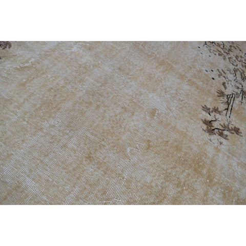 Beige vintage vloerkleed - 280x165 cm - HANDGEMAAKT