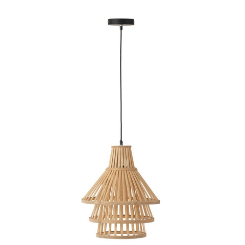 J-Line hanglamp Lagen - bamboe - naturel - medium