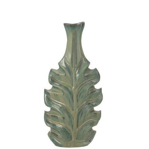 J-Line vaas Poseidon - keramiek - groen - large