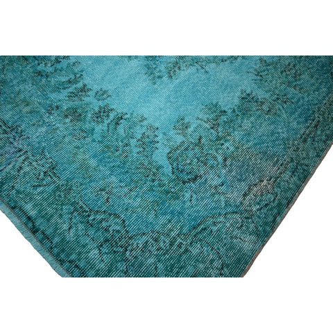 Turquoise vintage vloerkleed - 216x120 cm - HANDGEMAAKT Copy