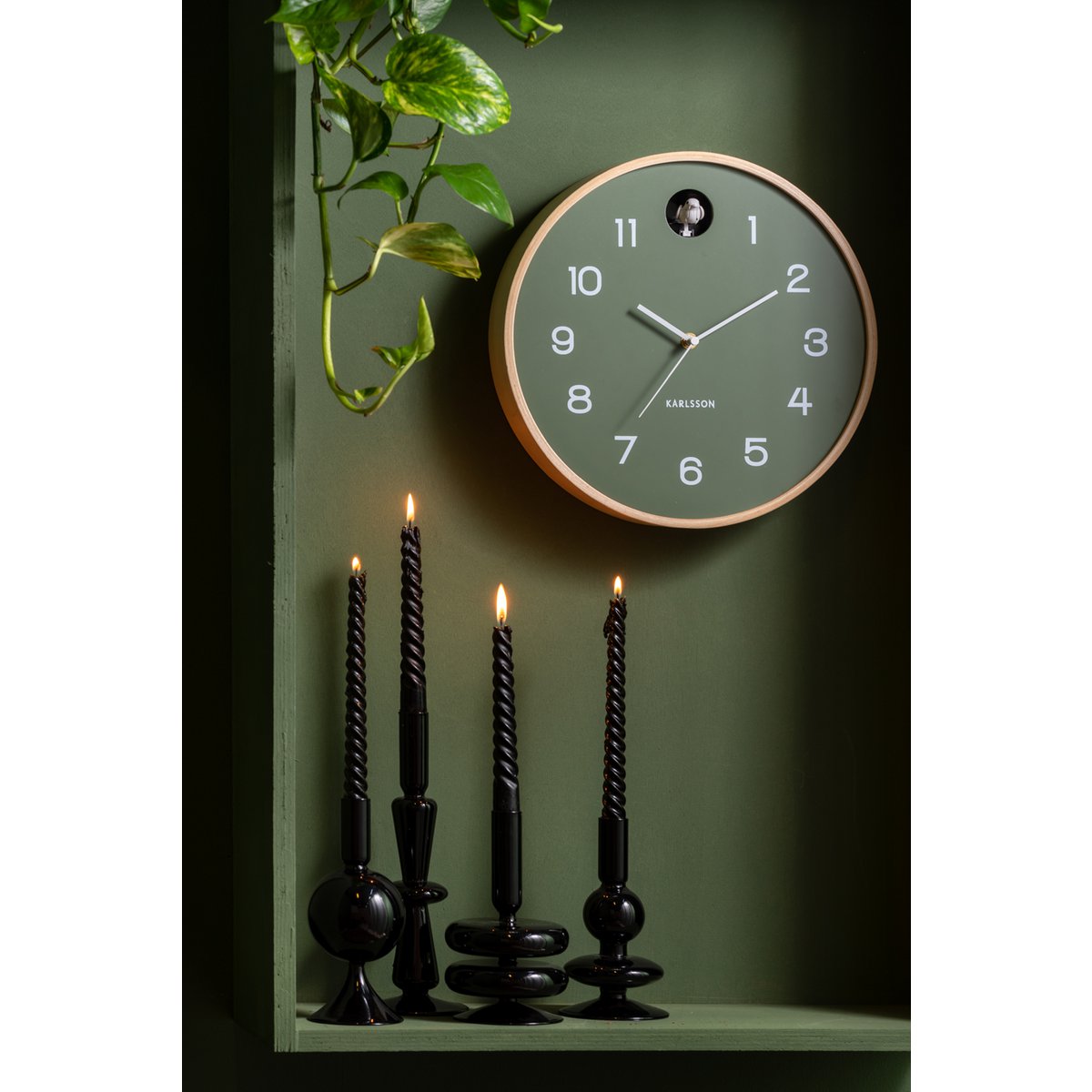 Wandklok Natuurlijke Koekoek