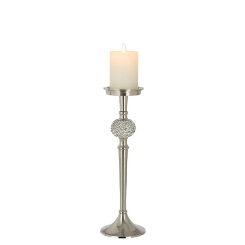 J-Line Kaarshouder - staal - zilver - medium