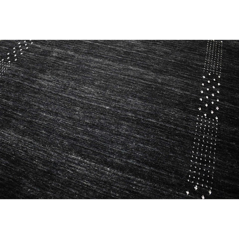 Zwart Gabbeh vloerkleed - 233x137 cm - HANDGEMAAKT - HANDGEMAAKT