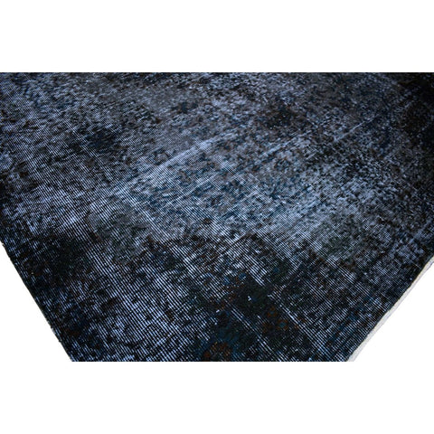 Blauw vintage vloerkleed - 270x160 cm - HANDGEMAAKT