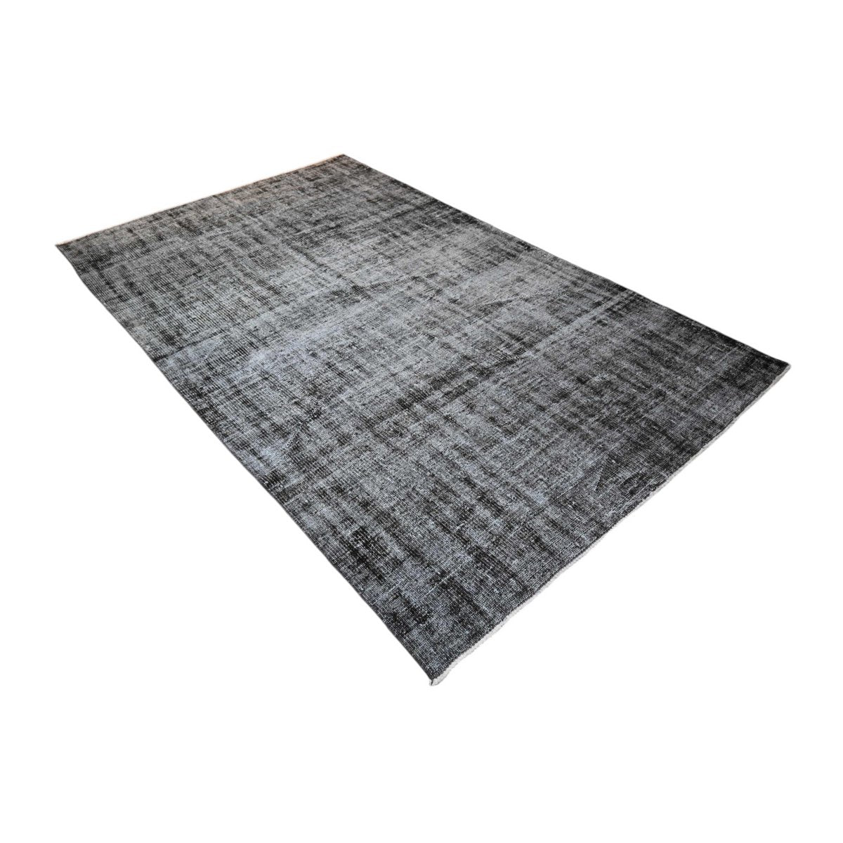 Grijs vintage vloerkleed - 254x160 cm - HANDGEMAAKT