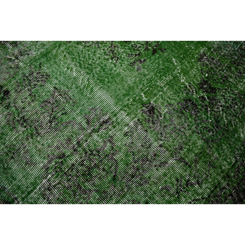 Groen vintage vloerkleed - 268x144 cm - HANDGEMAAKT