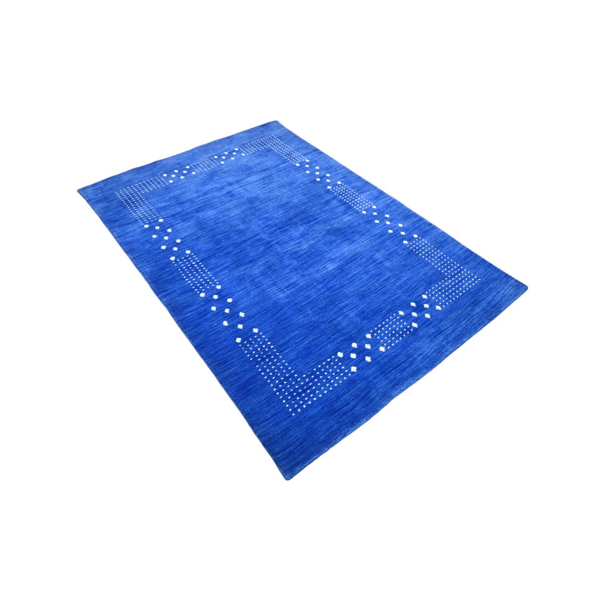 Blauw Gabbeh vloerkleed - 177x125 cm - HANDGEMAAKT