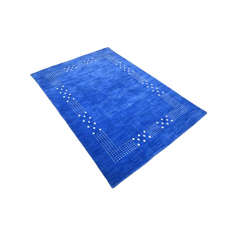 Blauw Gabbeh vloerkleed - 177x125 cm - HANDGEMAAKT